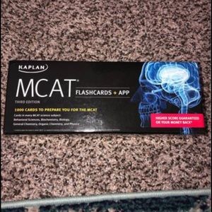 Kaplan MCAT flash cards